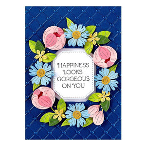 Flawless Sentiments Press Plate & Die Set