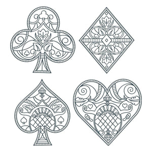 Enchanting Suit Facets Press Plates by Jaycee Gaspar