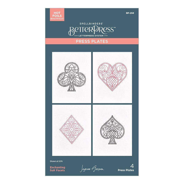 Enchanting Suit Facets Press Plates by Jaycee Gaspar