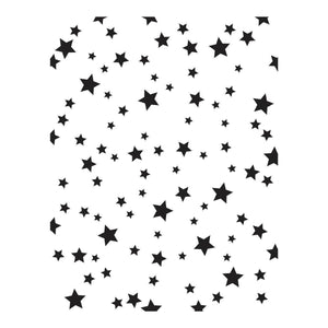 Wishing and Falling Stars 3D Embossing Folder and BetterPress Bundle