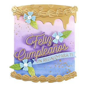 Spanish Sentiments BetterPress Plate & Die Set