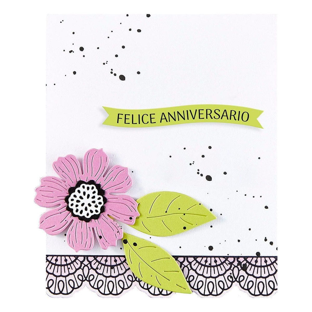 Italian Sentiments BetterPress Plate & Die Set
