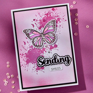 Splatters BetterPress Plate by Lisa Horton