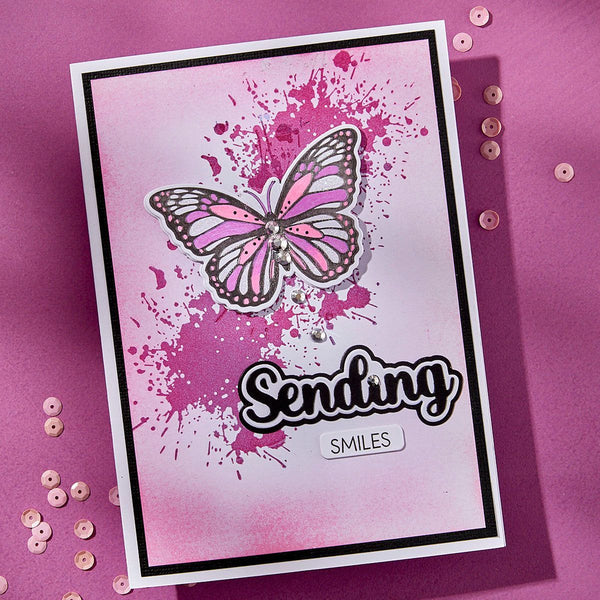 Splatters BetterPress Plate by Lisa Horton