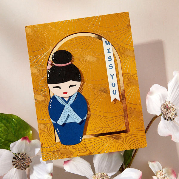 Spring in Kyoto BetterPress & Stencil Bundle  by Alex Syberia Designs