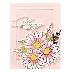 Crafty Hugs Sentiments Press Plate & Die Set by Yana Smakula
