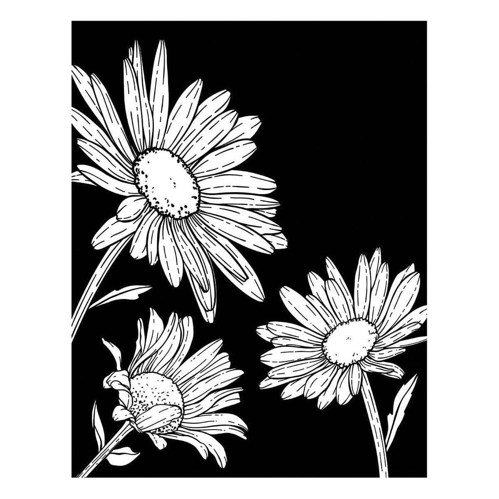 Daisy Trio Press Plates by Yana Smakula