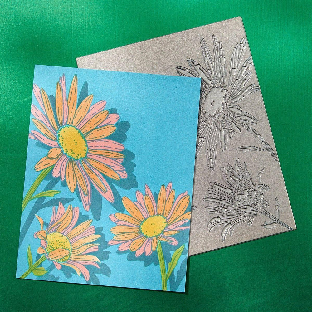 Daisy Trio BetterPress and Stencil Bundle  by Yana Smakula