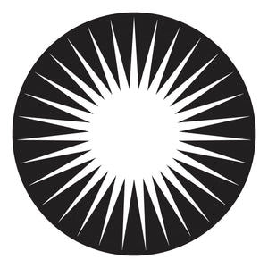 Radiant Starburst BetterPress Plate by Mindy Eggen