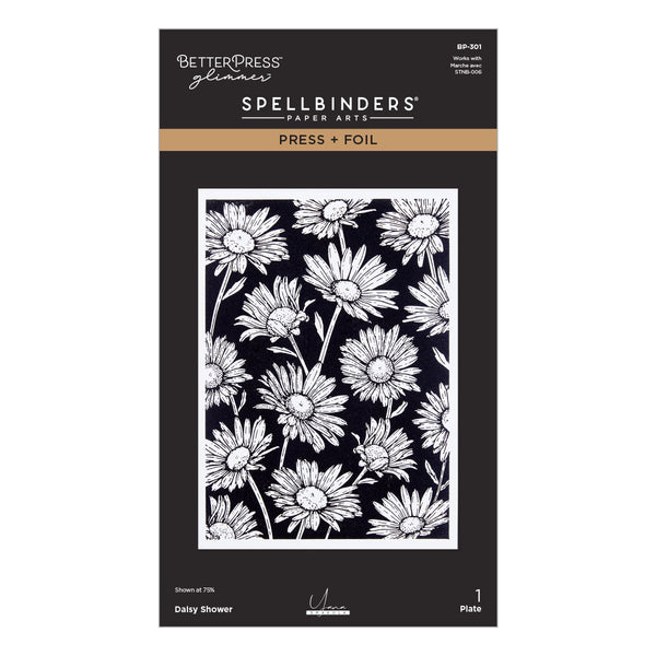 Daisy Shower Press Plate by Yana Smakula