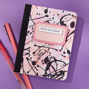 Reel Color Sentiments BetterPress Plate & Die Set from the Take Note Collection