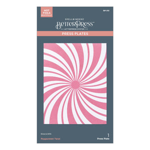 Peppermint Twist BetterPress Plate