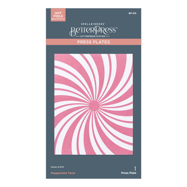 Peppermint Twist BetterPress Plate