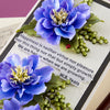 The Poet's Garden Sentiments Press + Foil Plate & Die Set by Susan Tierney-Cockburn