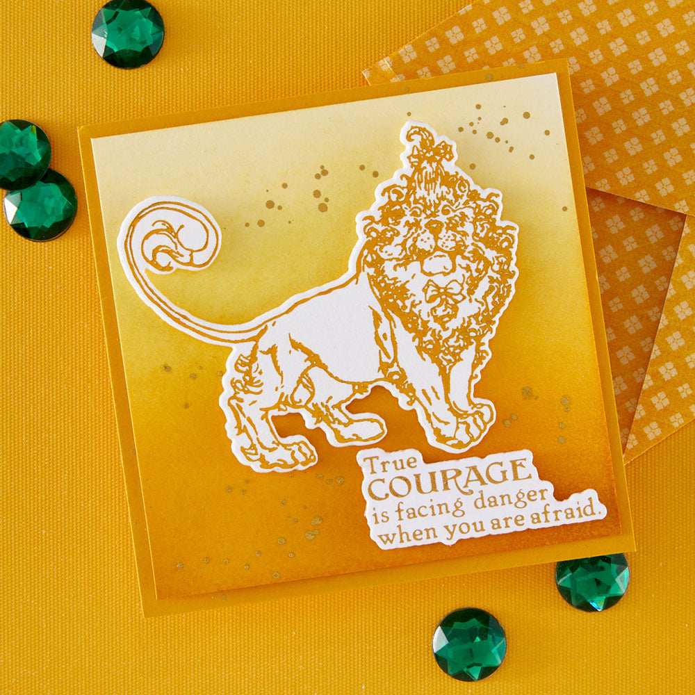 Tin Man, Scarecrow & Lion Press + Foil Plate & Die Set by Graphic45