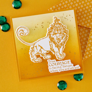 Tin Man, Scarecrow & Lion Press + Foil Plate & Die Set by Graphic45
