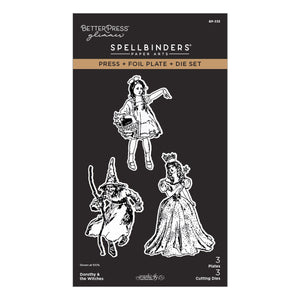 Dorothy & the Witches Press + Foil Plate & Die Set by Graphic 45