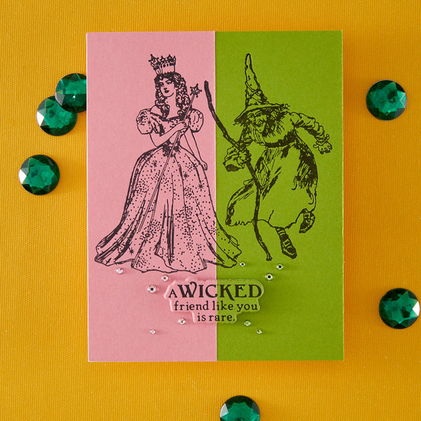 Dorothy & the Witches Press + Foil Plate & Die Set by Graphic 45