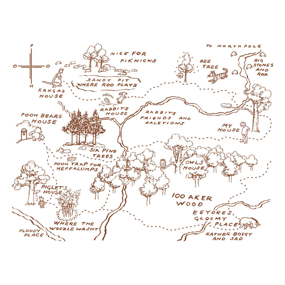 The Hundred Acre Wood Press + Foil Plate with Simple Stories