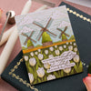 Windmills and Tulips Press + Foil Plate by Yana Smakula