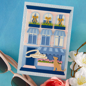 Welcome Home Sentiments Press + Foil Plate & Die Set by Yana Smakula