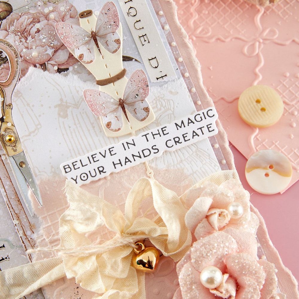 Heirloom Words Press + Foil Plate & Die Set by Frank Garcia