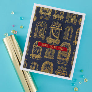 Windows with a View Press + Foil Plate & Die Set