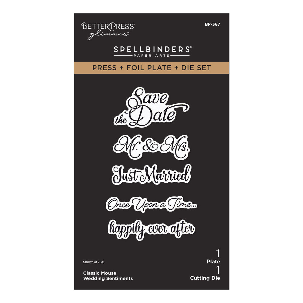 Classic Mouse Wedding BetterPress Bundle