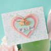 Classic Mouse Wedding Sentiments Press + Foil Plate & Die Set