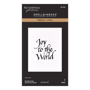 Upright Italic Holiday Sentiments Press + Foil Bundle by Paul Antonio