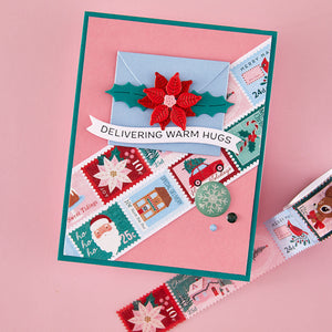 Dear Santa Postage Stamp Washi Tape