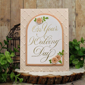 Copperplate On Your Wedding Day BetterPress Bundle by Paul Antonio