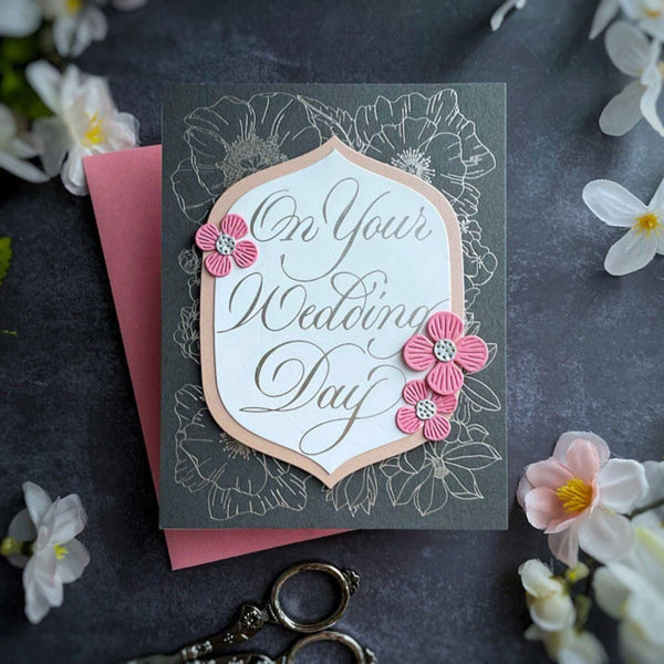 Copperplate On Your Wedding Day BetterPress Bundle by Paul Antonio