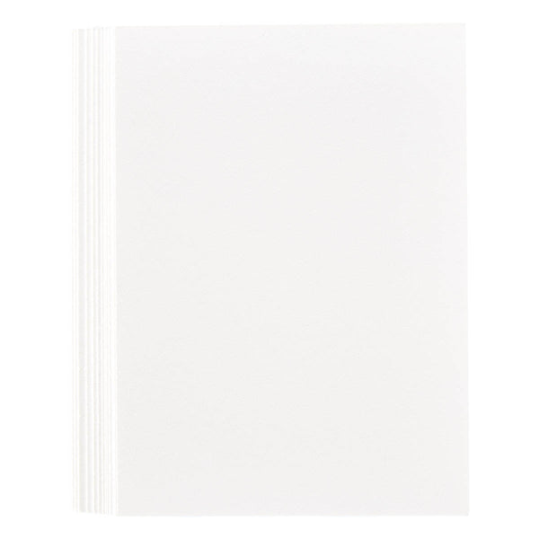 Porcelain Double Weight BetterPress A7 Cotton Card Panels  - 25 Pack