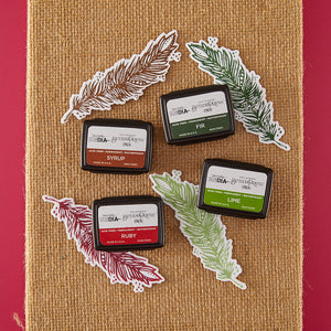 Festive BetterPress Ink Mini Set by Dina Wakley