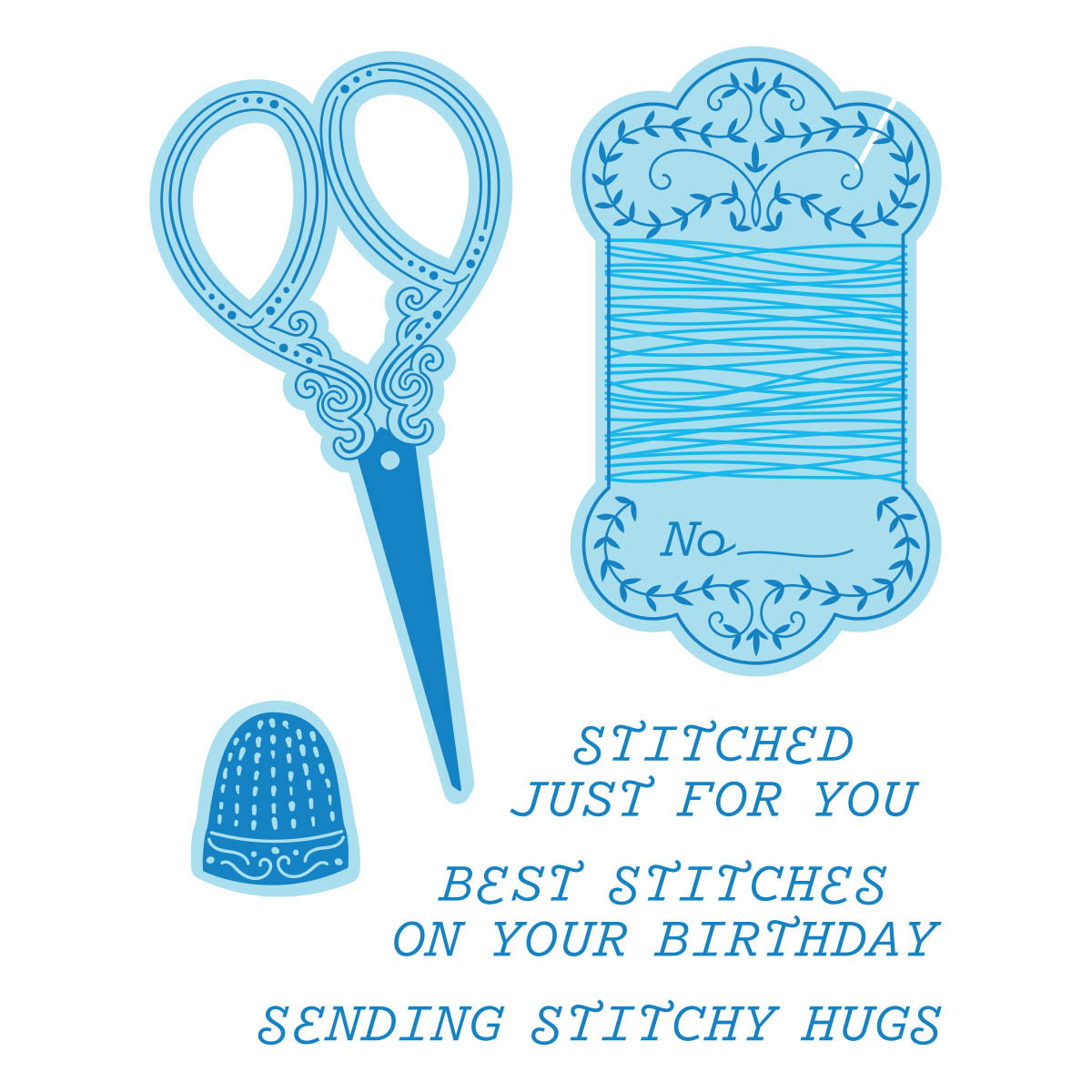 Stitched For You - Press & Foil Plate of the Month