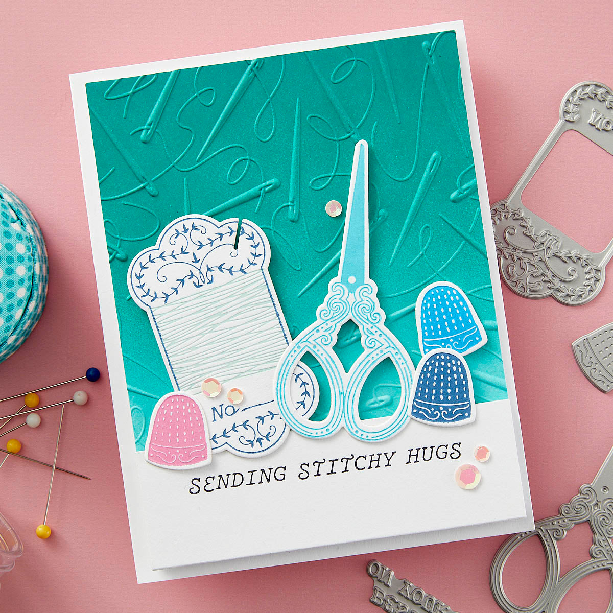 Stitched For You - Press & Foil Plate of the Month
