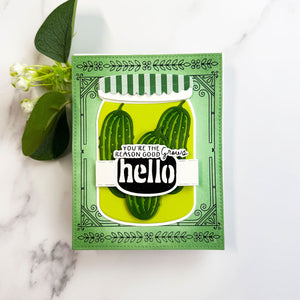 Seed Co. Border - Press & Foil Plate of the Month