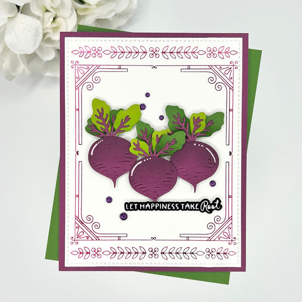Seed Co. Border - Press & Foil Plate of the Month