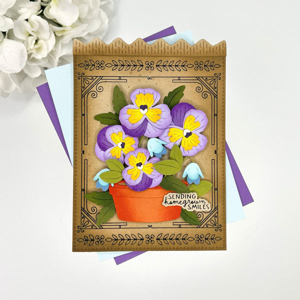 Seed Co. Border - Press & Foil Plate of the Month