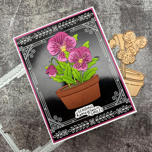 Seed Co. Border - Press & Foil Plate of the Month
