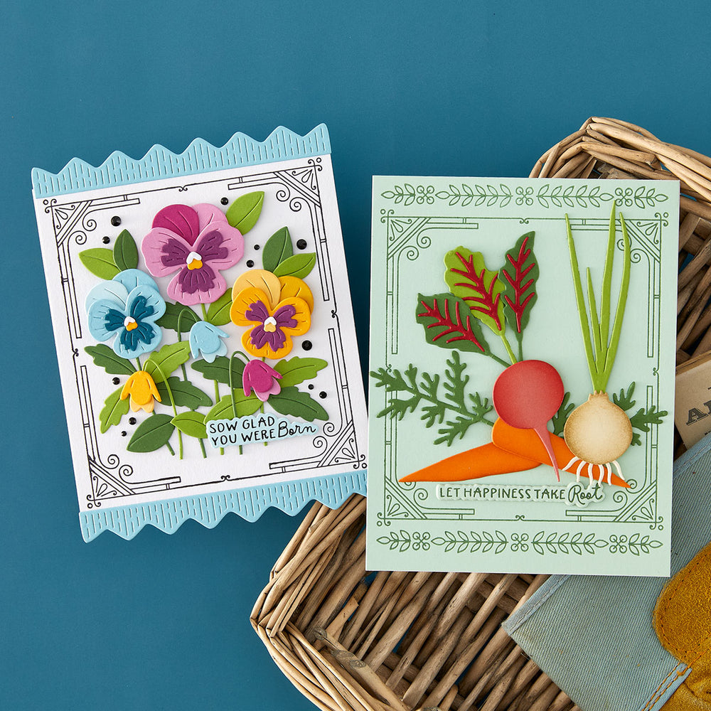 Seed Co. Border - Press & Foil Plate of the Month
