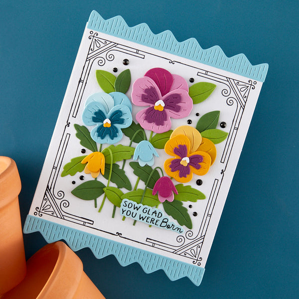 Seed Co. Border - Press & Foil Plate of the Month