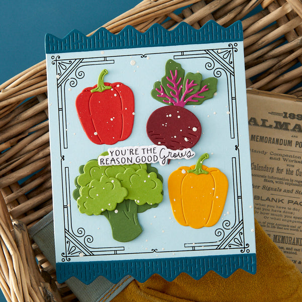 Seed Co. Border - Press & Foil Plate of the Month