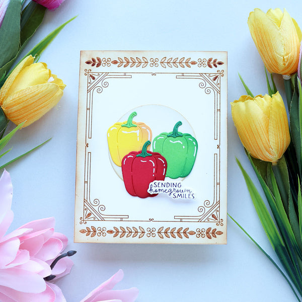 Seed Co. Border - Press & Foil Plate of the Month