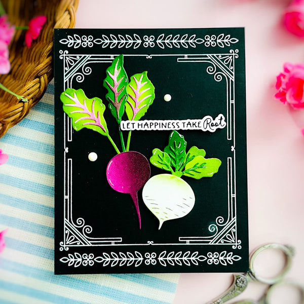 Seed Co. Border - Press & Foil Plate of the Month