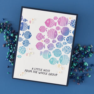Fish Parade - Press & Foil Plate of the Month