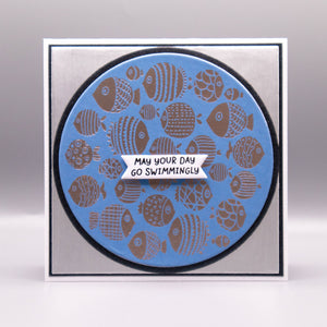 Fish Parade - Press & Foil Plate of the Month