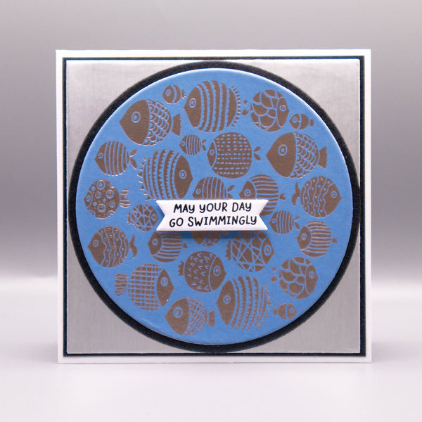 Fish Parade - Press & Foil Plate of the Month