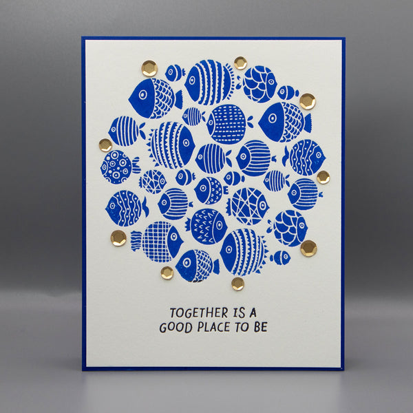 Fish Parade - Press & Foil Plate of the Month